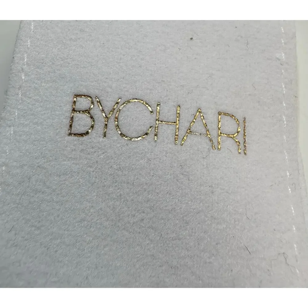 BYCHARI Evelyn Coco Lariat Necklace - NWT - Gold Plated and Freshwater Pearls - Picture 7 of 7